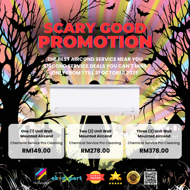Promotion Aircond Service October 2025