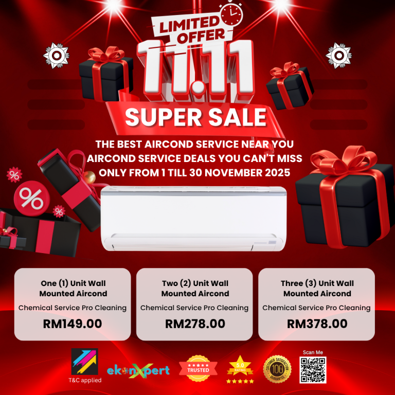 Promotion Aircond Service November 2025