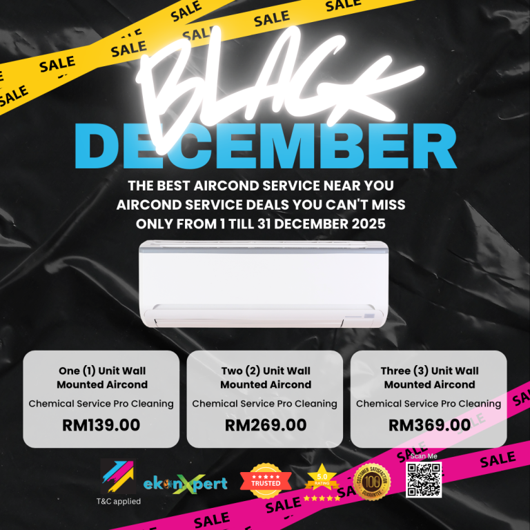 Promotion Aircond Service December 2025