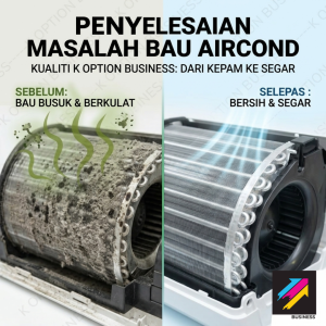 Aircond Service KL & Selangor 19 Aircond bau hapak dan masam KOB