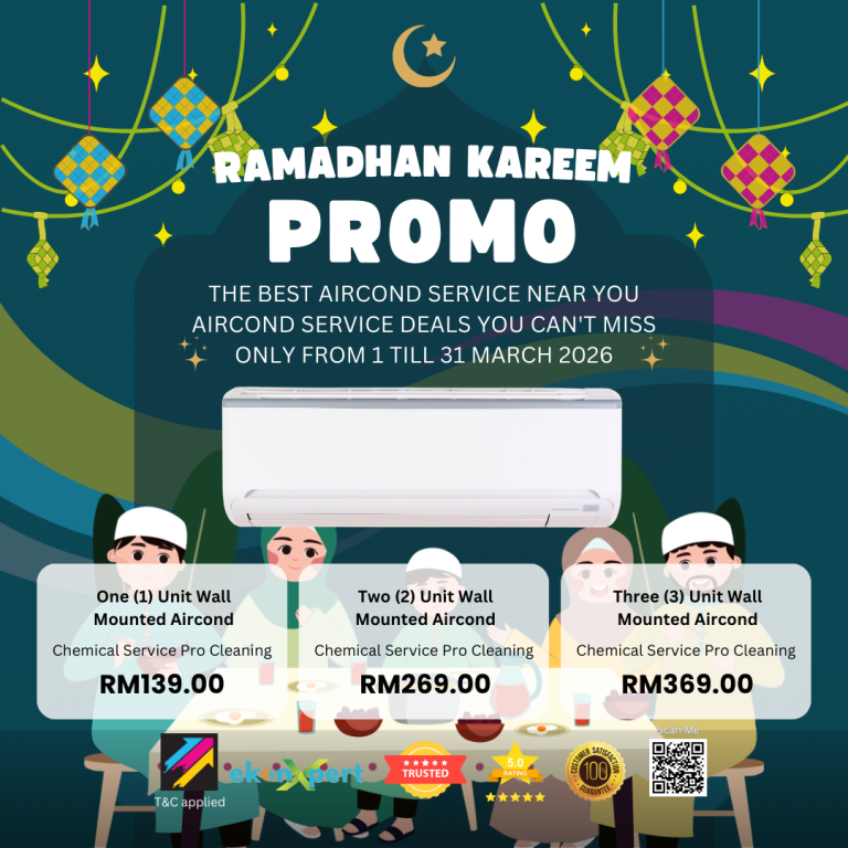 KOB March 2026 Aircond Service Promo