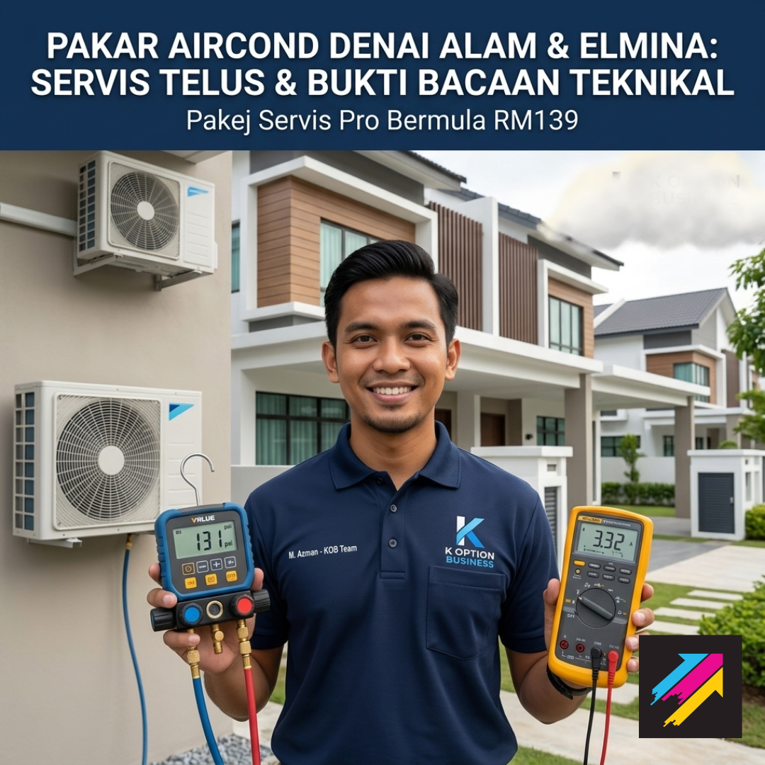 Aircond Service Denai Alam Elmina